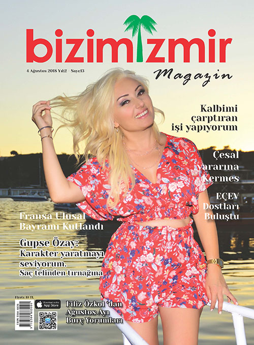 BİZİMİZMİR MAGAZİN 2018 AĞUSTOS